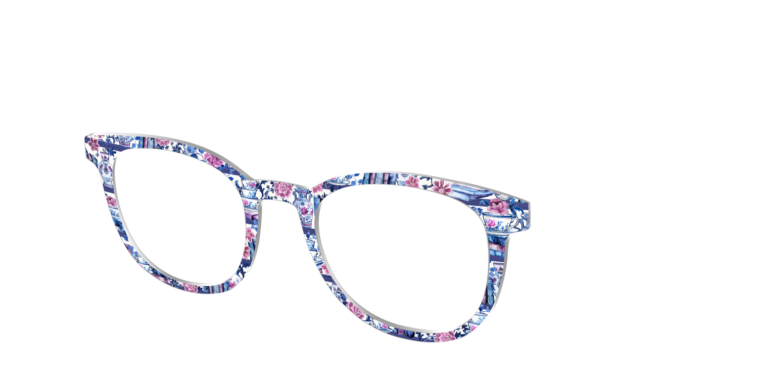 The Novelist Bookshelf - Angle Top Image - Pair Eyewear