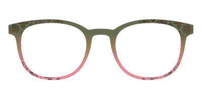 The Olive to Rose Trellis with Champagne Foil - Front Top Thumbnail - Pair Eyewear