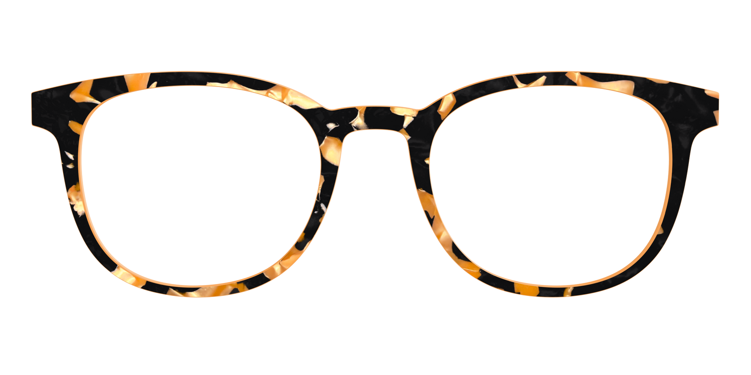 The Pumpkin Camo Pearl Tortoise - Front Top Image - Pair Eyewear