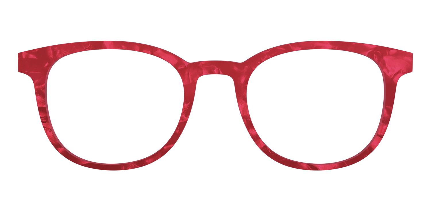 The Ruby Pearl Marble - Front Top Image - Pair Eyewear