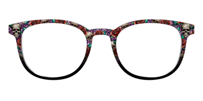 The Skull & Thorn Stained Glass - Front Top Thumbnail - Pair Eyewear