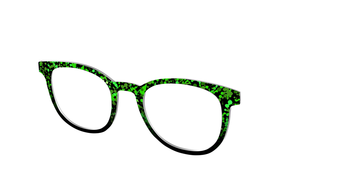 The Slime Splatter - Angle Top Image - Pair Eyewear