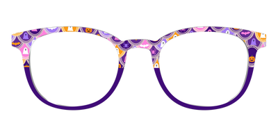 The Spooky Scallop Split - Front Top Thumbnail - Pair Eyewear