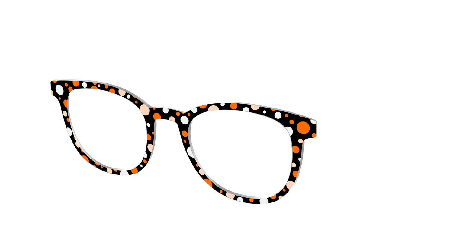 The Spooky Spots - Angle Top Image - Pair Eyewear