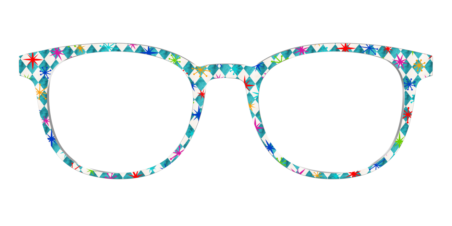 The Starburst Diamonds - Front Top Image - Pair Eyewear