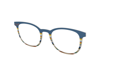 The Vincent Stripes - Angle Top Thumbnail - Pair Eyewear