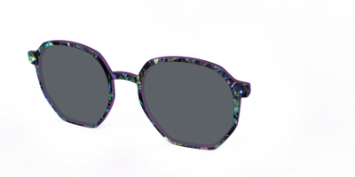 The Polarized Abalone Sun Top - Angle Top Thumbnail - Pair Eyewear