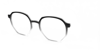 The Black Gradient Crystal - Angle Top Thumbnail - Pair Eyewear
