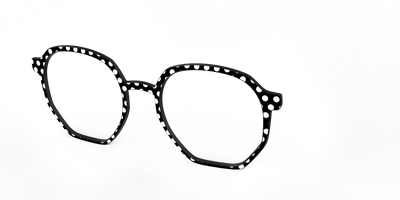 The Black Polka Dots - Angle Top Thumbnail - Pair Eyewear