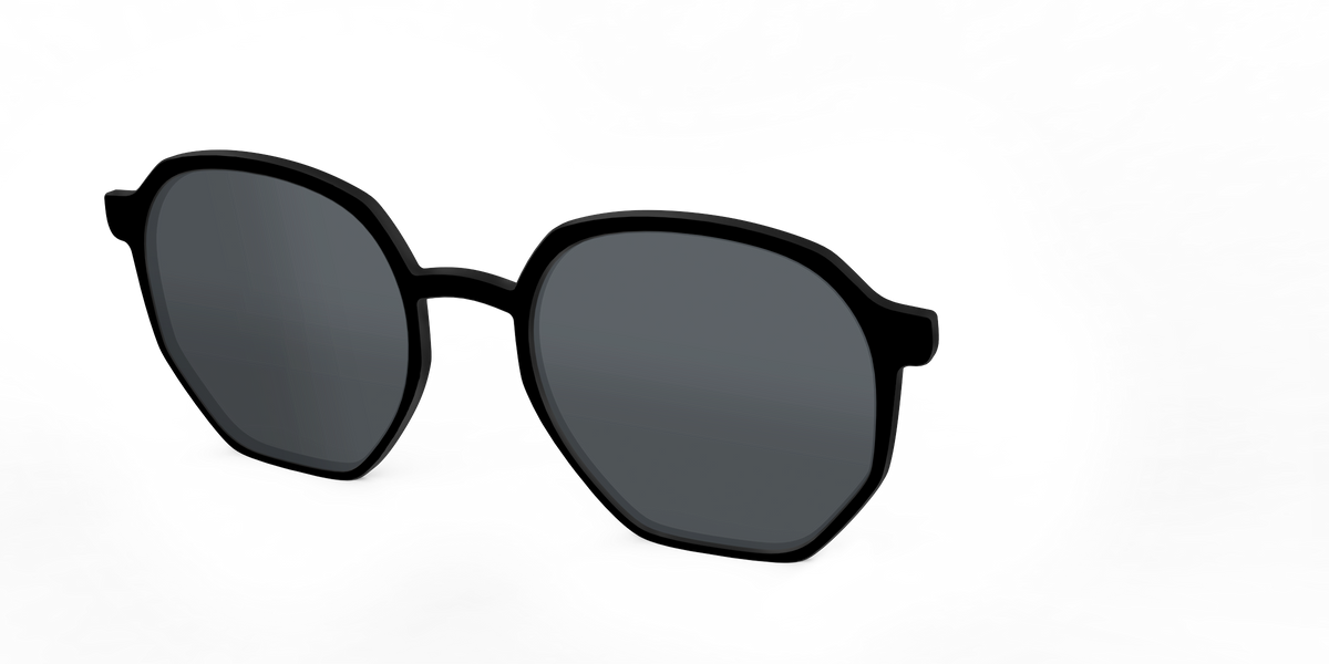 The Polarized Black Sun Top - Angle Top Image - Pair Eyewear