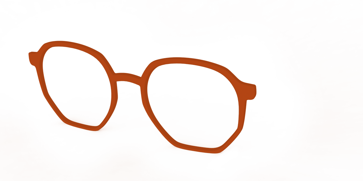The Burnt Orange - Angle Top Image - Pair Eyewear