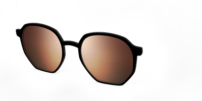 The Polarized Gold Reflective Sun Top - Angle Top Thumbnail - Pair Eyewear