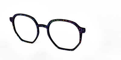 The Holographic Dots - Angle Top Thumbnail - Pair Eyewear
