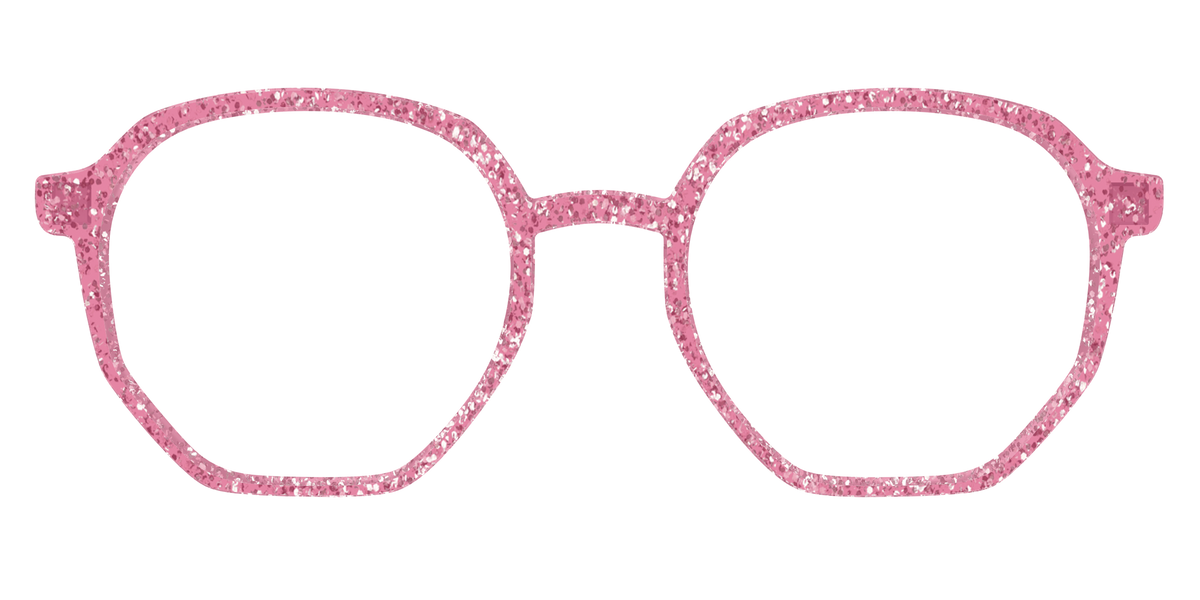 The Hot Pink Sparkle - Front Top Image - Pair Eyewear