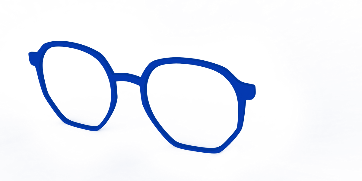 The Indigo - Angle Top Image - Pair Eyewear