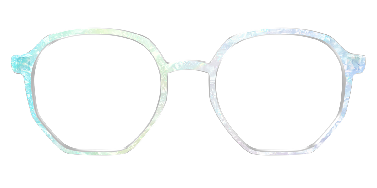The Iridescent Pearl Marble Crystal - Front Top Image - Pair Eyewear