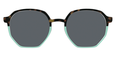 The Polarized Matcha Split Sun Top - Front Top Thumbnail - Pair Eyewear