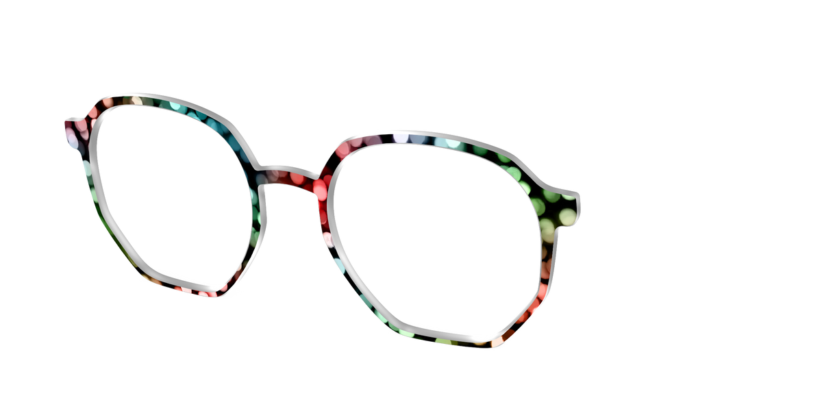The Merry & Bright Bokeh - Angle Top Image - Pair Eyewear
