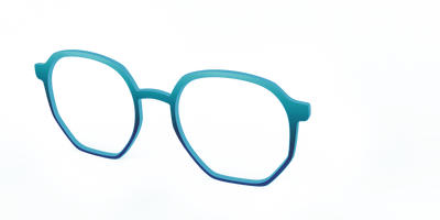 The Ocean Blue - Angle Top Thumbnail - Pair Eyewear