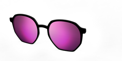 The Polarized Pink Reflective Sun Top - Angle Top Thumbnail - Pair Eyewear