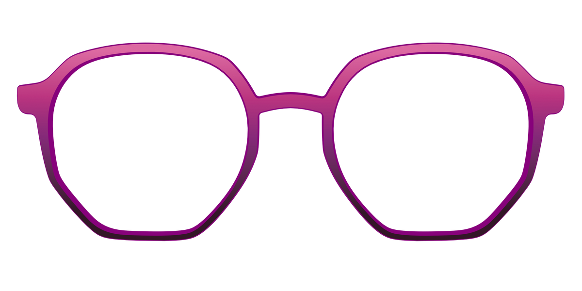 The Pink to Plum Gradient - Front Top Image - Pair Eyewear