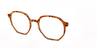 The Pumpkin Pearl Swirl - Angle Top Thumbnail - Pair Eyewear