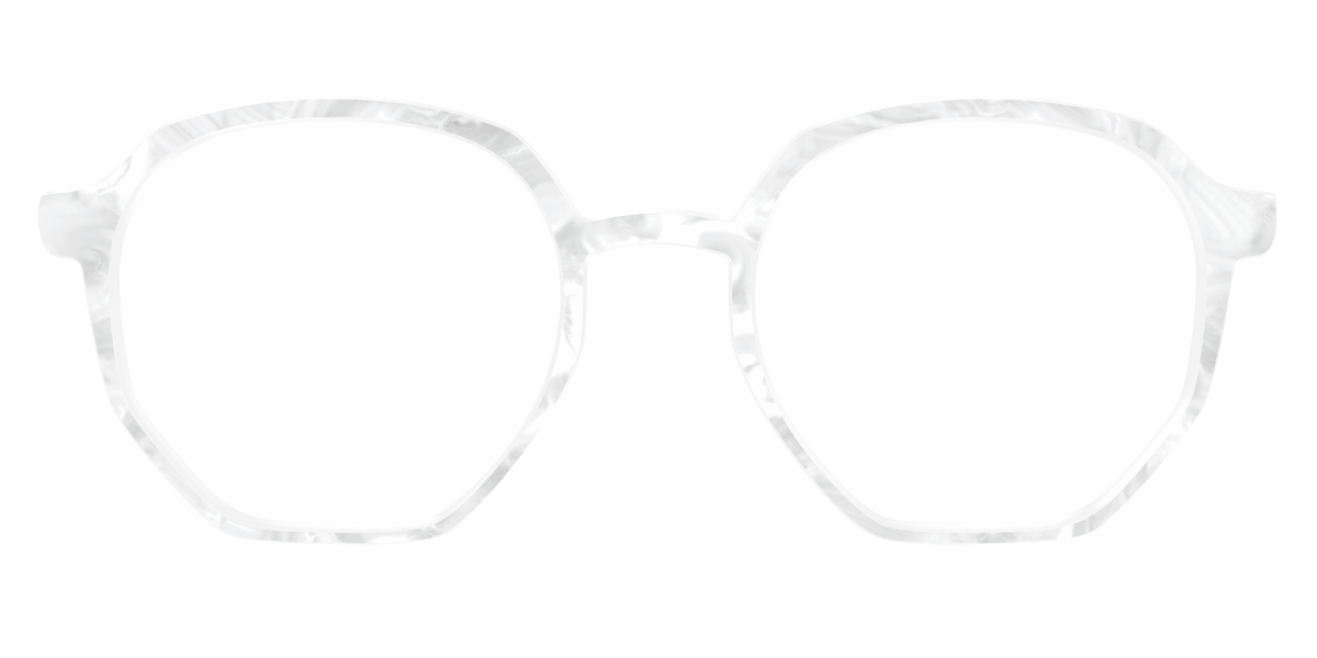 The White Pearlescent - Front Top Image - Pair Eyewear
