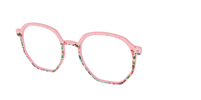 The Winter Village with Iridescent Glitter - Angle Top Thumbnail - Pair Eyewear