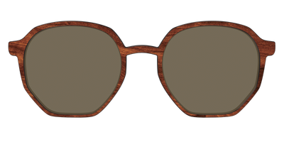 The Polarized Woodgrain Sun Top - Front Top Thumbnail - Pair Eyewear