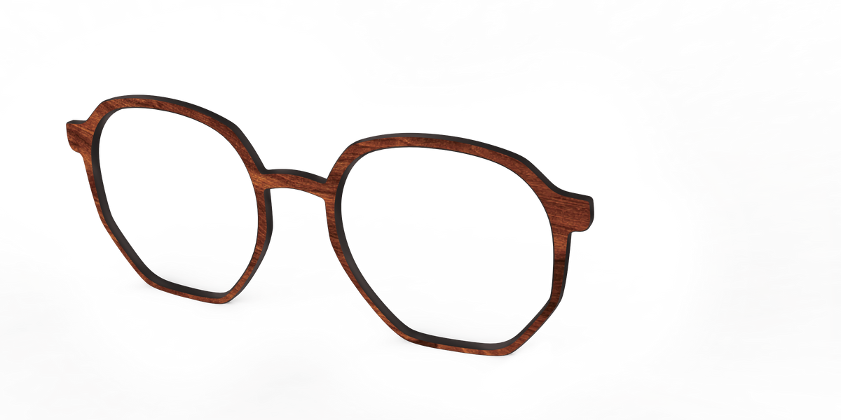 The Woodgrain - Angle Top Image - Pair Eyewear