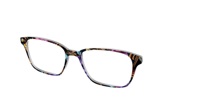 The Crushed Velvet Floral - Angle Top Thumbnail - Pair Eyewear