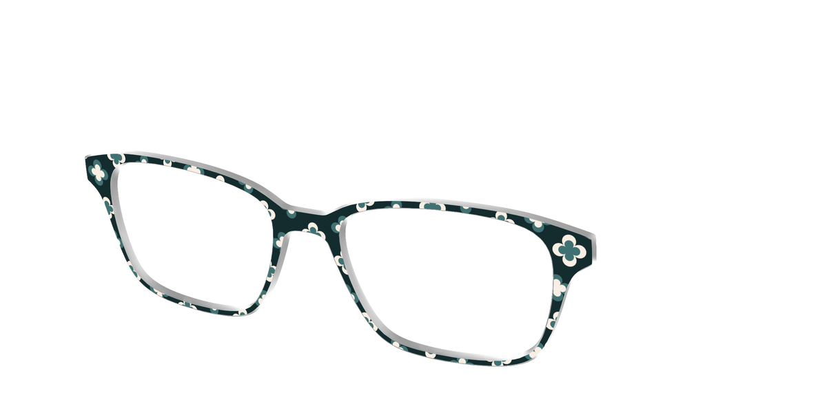 The Ditsy Clover Dot - Angle Top Image - Pair Eyewear