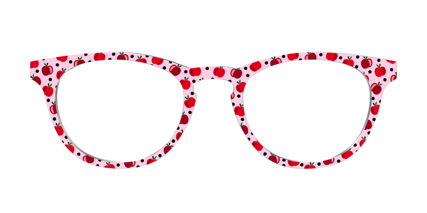 The Apple Polka Dot - Front Top Image - Pair Eyewear