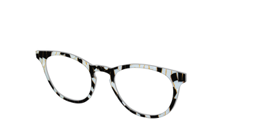 The B&W Kintsugi - Angle Top Thumbnail - Pair Eyewear