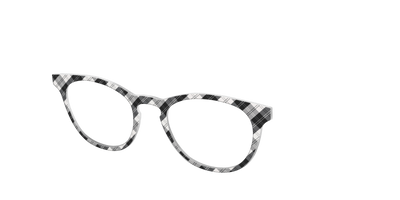 The B&W Plaid - Angle Top Thumbnail - Pair Eyewear