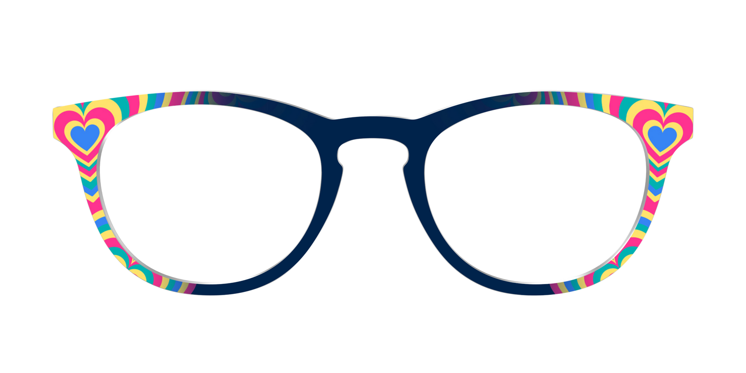 The Beaming Hearts - Front Top Image - Pair Eyewear