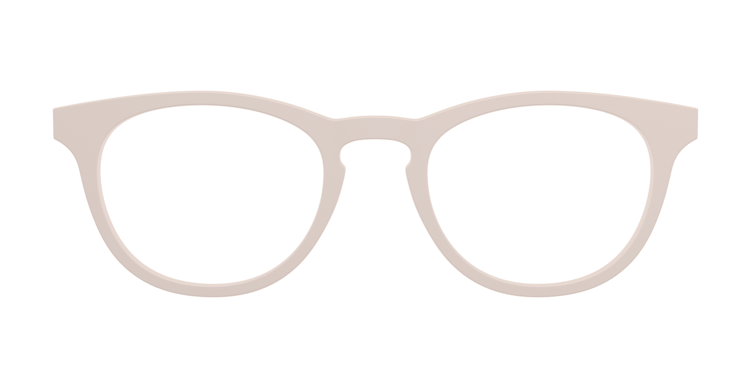 The Beige - Front Top Image - Pair Eyewear