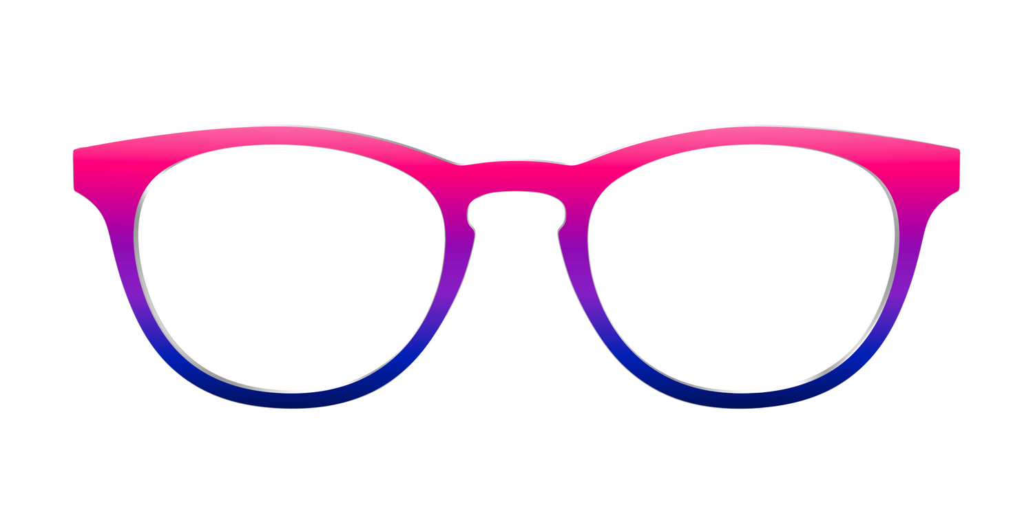 The Bisexual Gradient - Front Top Image - Pair Eyewear
