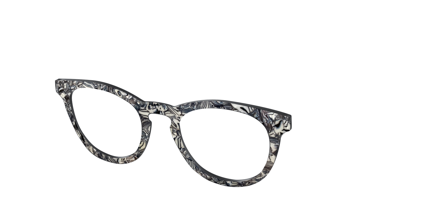 The B&W Pearl Agate - Angle Top Image - Pair Eyewear