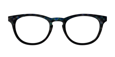 The Black Holographic Twister - Front Top Thumbnail - Pair Eyewear