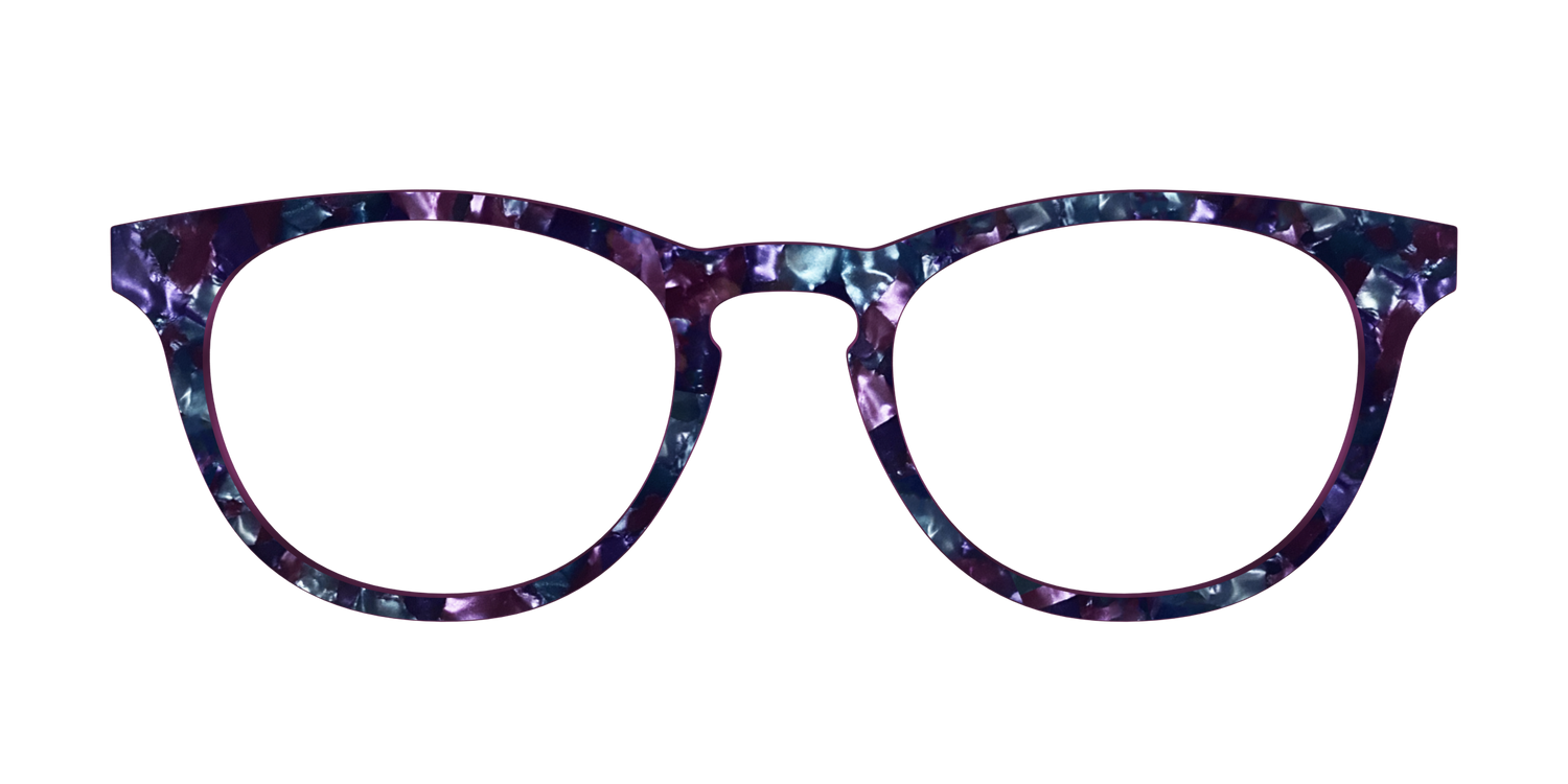 The Black Opal Pearl Tortoise - Front Top Image - Pair Eyewear