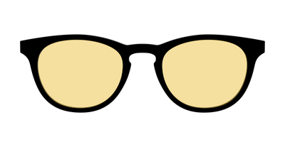 The Black with Driving Lens - Front Top Thumbnail - Pair Eyewear