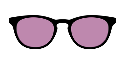 The Black with Pink Racquet Sport Lens - Front Top Thumbnail - Pair Eyewear