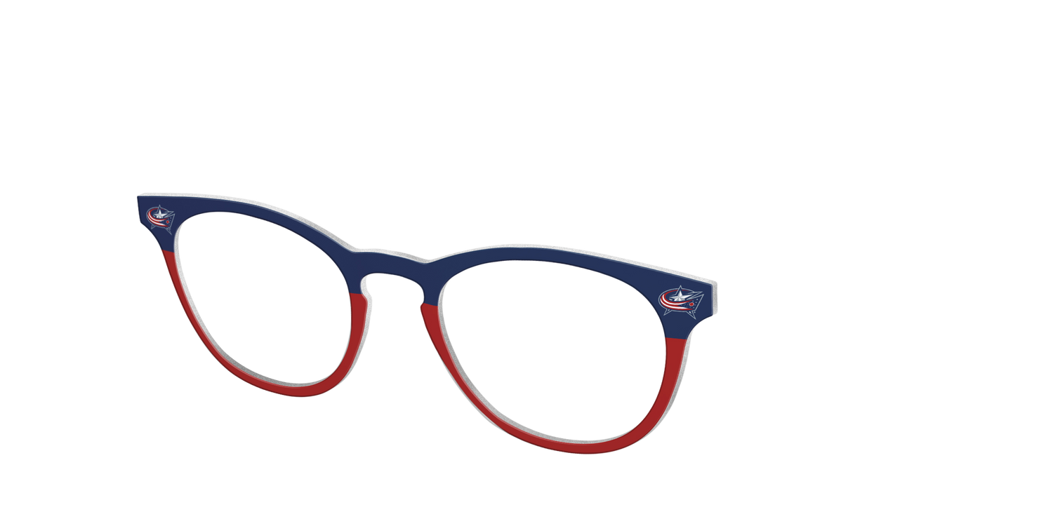 The Blue Jackets® Split - Angle Top Image - Pair Eyewear