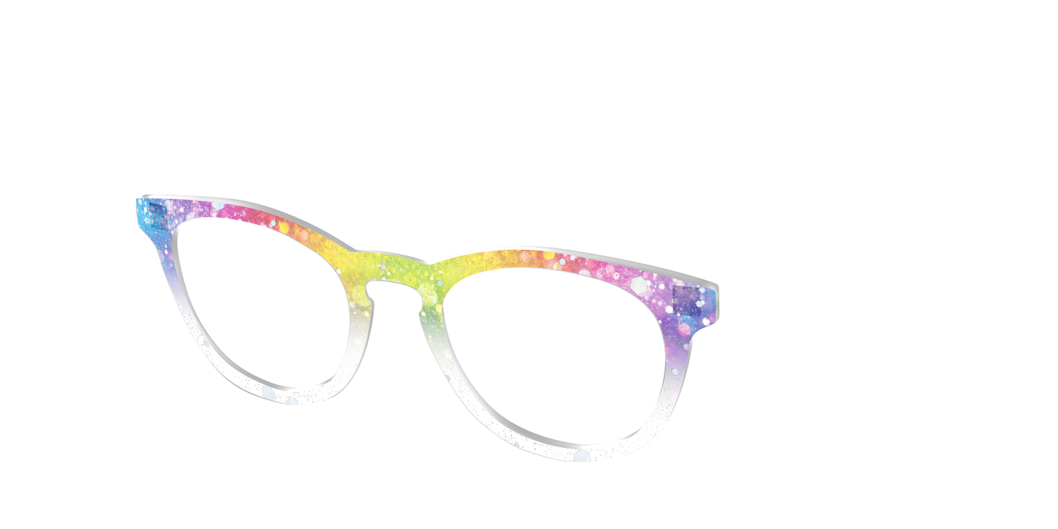 The Bold Bokeh Glitter Crystal - Angle Top Image - Pair Eyewear