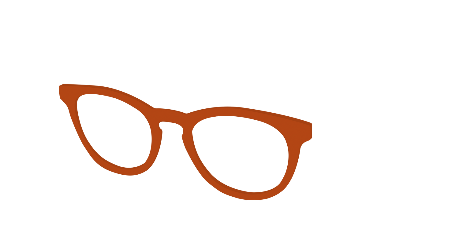 The Burnt Orange - Angle Top Image - Pair Eyewear