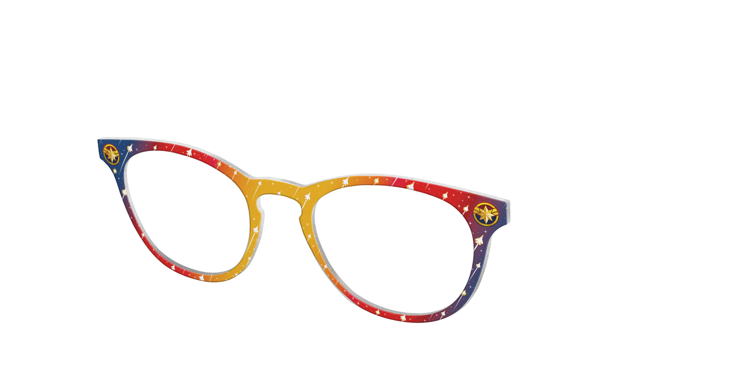 The Captain Marvel Suit - Angle Top Image - Pair Eyewear