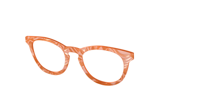 The Creamsicle Pearl Swirl - Angle Top Thumbnail - Pair Eyewear