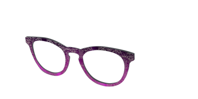 The Dark Romance Foil Damask - Angle Top Thumbnail - Pair Eyewear
