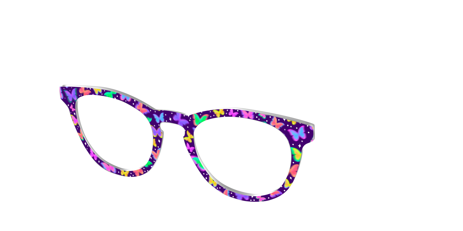 The Delicate Butterflies - Angle Top Image - Pair Eyewear